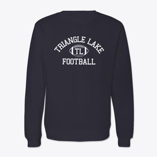 Triangle Lake Montessori School Classic Football Crewneck Sweatshirt