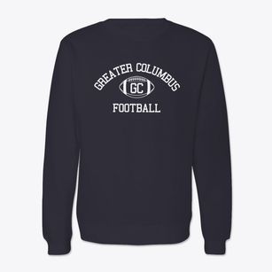 Greater Columbus Christian School Classic Football Crewneck Sweatshirt