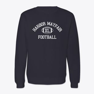 Harbor Mayfair Achievement Program Classic Football Crewneck Sweatshirt