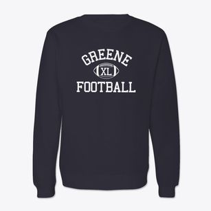 Greene Career Center Classic Football Crewneck Sweatshirt