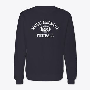 Maude Marshall Primary School Classic Football Crewneck Sweatshirt