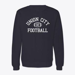 Union City High School Classic Football Crewneck Sweatshirt