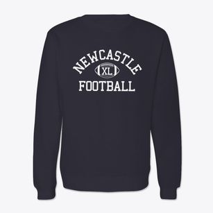 Newcastle High School Classic Football Crewneck Sweatshirt
