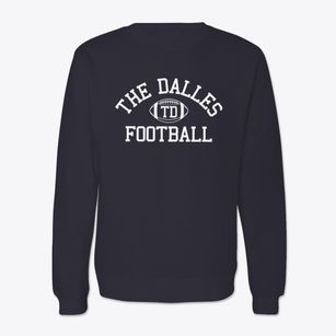 The Dalles Adventist School Classic Football Crewneck Sweatshirt