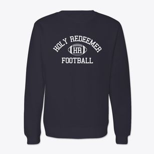 Holy Redeemer Area School Classic Football Crewneck Sweatshirt