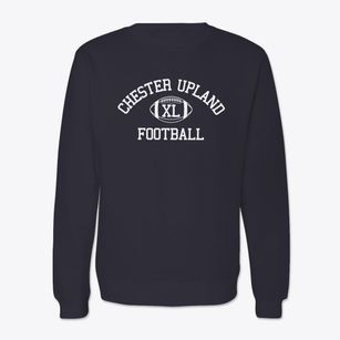 Chester Upland School Of The Arts Classic Football Crewneck Sweatshirt
