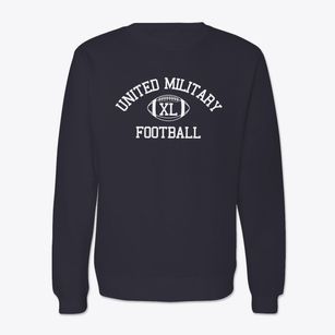 United Military Academy Classic Football Crewneck Sweatshirt