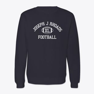 Joseph J Rhoads Learning Center Classic Football Crewneck Sweatshirt