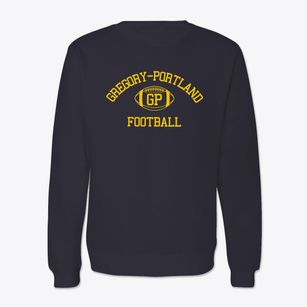 Gregory-portland High School Classic Football Crewneck Sweatshirt