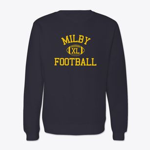 Milby High School Classic Football Crewneck Sweatshirt
