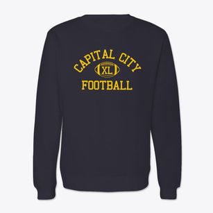 Capital City Youth Association Classic Football Crewneck Sweatshirt