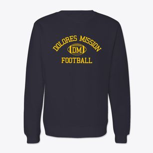 Dolores Mission School Classic Football Crewneck Sweatshirt