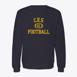 C.e.s. Classic Football Crewneck Sweatshirt