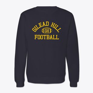 Gilead Hill School Classic Football Crewneck Sweatshirt