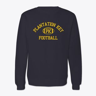 Plantation Key School Classic Football Crewneck Sweatshirt
