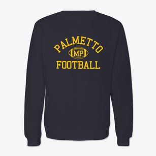 Miami Palmetto High School Classic Football Crewneck Sweatshirt