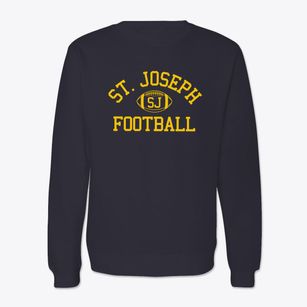Saint Joseph School Classic Football Crewneck Sweatshirt