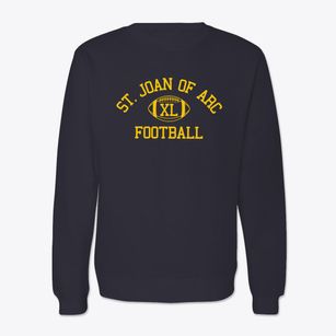 Saint Joan Of Arc School Classic Football Crewneck Sweatshirt