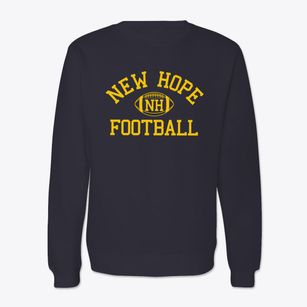 New Hope High School Classic Football Crewneck Sweatshirt