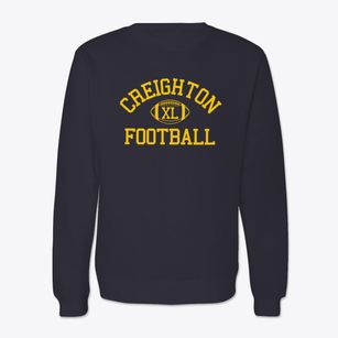 Creighton Community School Classic Football Crewneck Sweatshirt