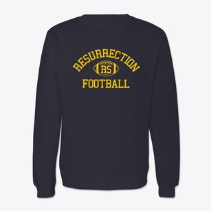 Resurrection Catholic School Classic Football Crewneck Sweatshirt