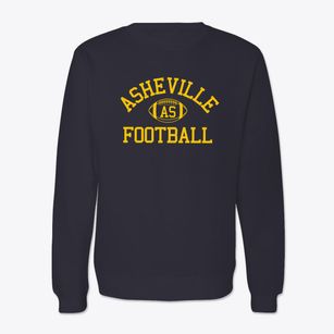 Asheville School Classic Football Crewneck Sweatshirt
