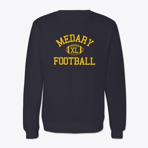 Medary Primary School Classic Football Crewneck Sweatshirt