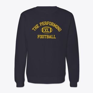 The Performing Arts School Of Toledo Classic Football Crewneck Sweatshirt