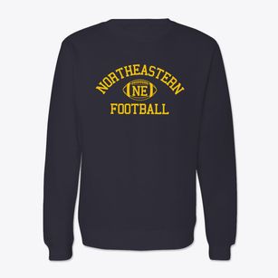 Northeastern High School Classic Football Crewneck Sweatshirt