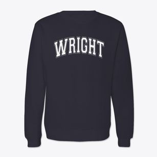 Wright Academy Varsity Arch Crewneck Sweatshirt