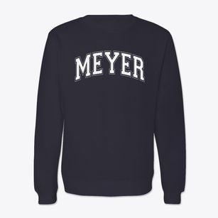 Meyer Varsity Arch Crewneck Sweatshirt