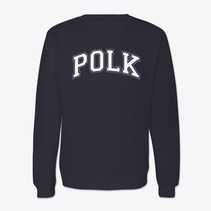 Polk Elementary School Varsity Arch Crewneck Sweatshirt