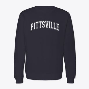 Pittsville High School Varsity Arch Crewneck Sweatshirt
