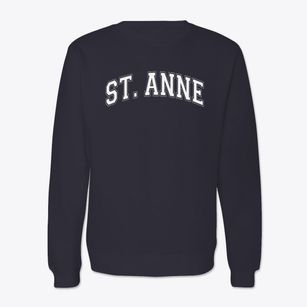 Saint Anne Elementary School Varsity Arch Crewneck Sweatshirt