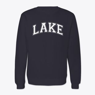 Lake Elementary School Varsity Arch Crewneck Sweatshirt