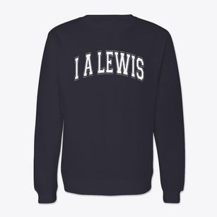 I A Lewis School Varsity Arch Crewneck Sweatshirt