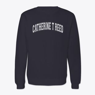 Catherine T Reed Elementary School Varsity Arch Crewneck Sweatshirt