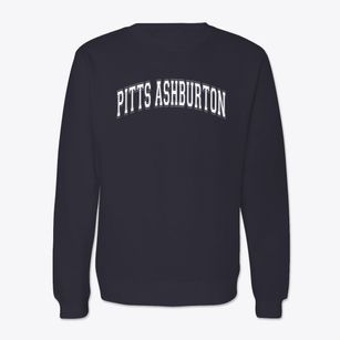Pitts Ashburton Elementary Middle School Varsity Arch Crewneck Sweatshirt