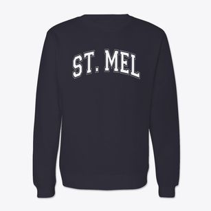 Saint Mel Independent Day School Varsity Arch Crewneck Sweatshirt