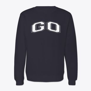 Go Like The Wind School Varsity Arch Crewneck Sweatshirt