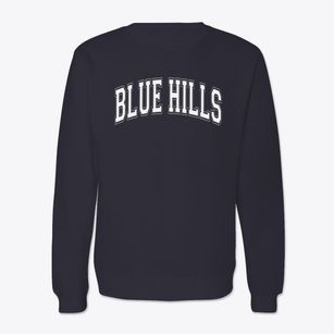 Blue Hills Elementary School Varsity Arch Crewneck Sweatshirt