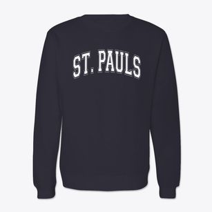 Saint Pauls Lutheran Elementary School Varsity Arch Crewneck Sweatshirt