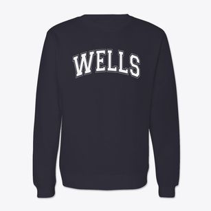 Wells Memorial Elementary School Varsity Arch Crewneck Sweatshirt