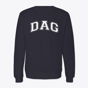 Dag Hammarskjold School 6 Varsity Arch Crewneck Sweatshirt