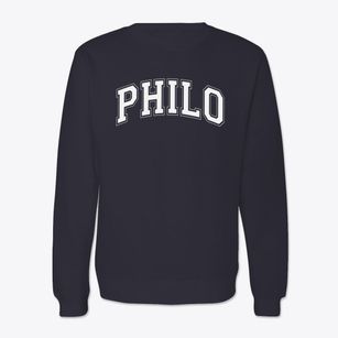 Philo School Of Discovery & Exploration Varsity Arch Crewneck Sweatshirt