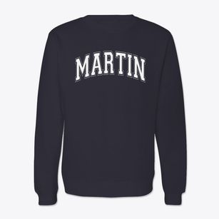 Martin Luther King Elementary School Varsity Arch Crewneck Sweatshirt