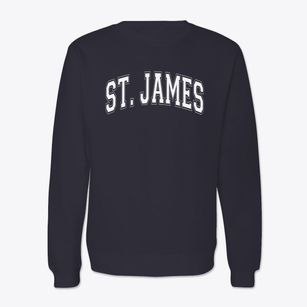 St. James Intermediate School Varsity Arch Crewneck Sweatshirt