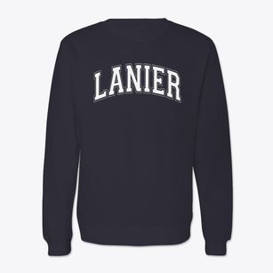Lanier Junior High School Varsity Arch Crewneck Sweatshirt