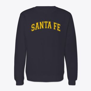 Santa Fe Junior High School Varsity Arch Crewneck Sweatshirt