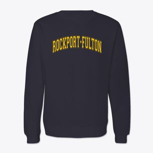 Rockport-fulton High School Varsity Arch Crewneck Sweatshirt